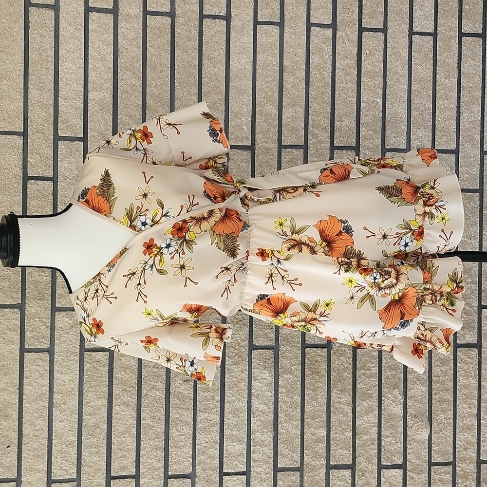 Floral Romper for Women